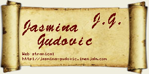 Jasmina Gudović vizit kartica